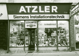 Franz Atzler, Elektroinstallationen und Handel: 1070 Wien, Kirchengasse 3