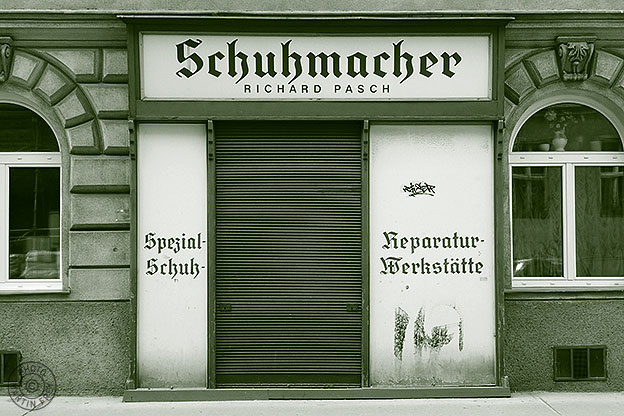 Schuhmacher Richard Pasch: 1020 Wien, Vereinsgasse 17