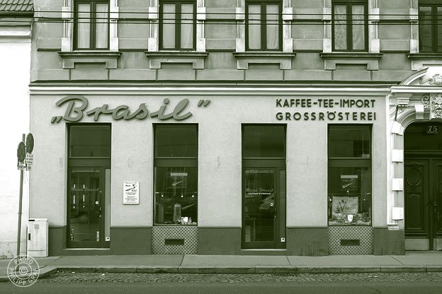 "Brasil" Kaffee-Tee-Import, Großrösterei: 1030 Wien, Rennweg 75
