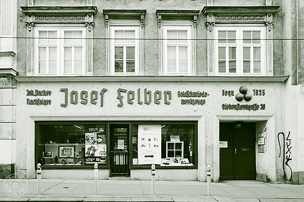 Josef Felber, Juwelier- und Goldschmiedebedarf: 1070 Wien, Siebensterngasse 30