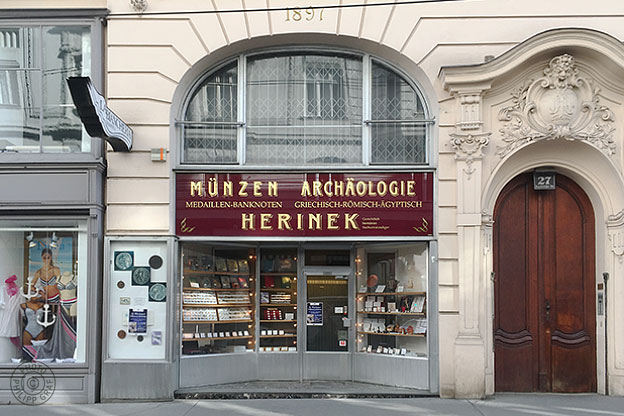 Gerhard Herinek Münzen Archäologie: 1080 Wien