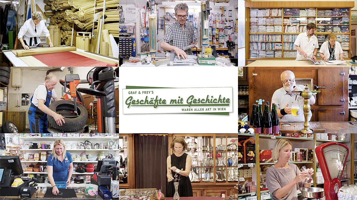 Graf & Freys Geschäfte mit Geschichte: 8 Kurzfilme