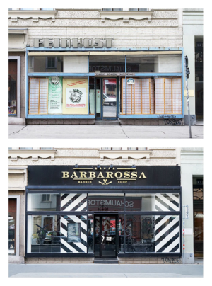 Feinkost Schlögl - Barbarossa Barber Shop Fotos: Martin Frey