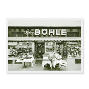 4 Postkarten: Feinkost Böhle