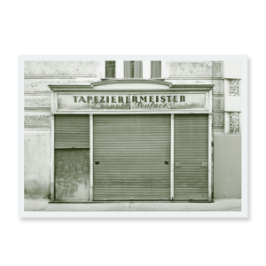 4 Postkarten: Tapezierermeister