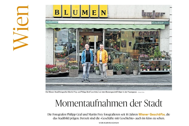 Die Presse – Karin Schuh: Momentaufnahmen der Stadt