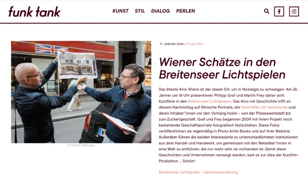 funk tank - Wiener Schaetze in den Breitenseer Lichtspielen