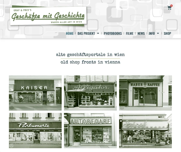 Geschäfte mit Geschichte: Neues Jahr – Neue Website